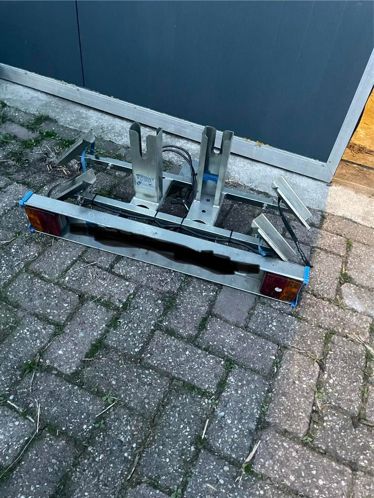 Twinny Load fietsendrager voor 2 fietsen, Ophalen, 2 fietsen, Gebruikt, Trekhaakdrager
