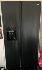 Fitelli koelkast zwart rvs 90 cm breed ijs en waterdispenser, Ophalen of Verzenden