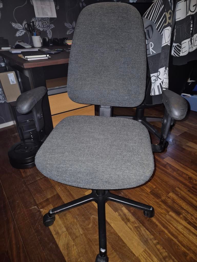 Bureaustoel te koop, Ophalen, Gebruikt, Grijs