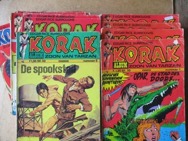 adv4593 korak zoon van tarzan album, Boeken, Strips | Comics, Eén comic, Ophalen, Gelezen, Overige gebieden