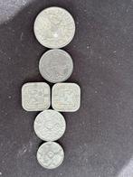 Leuk setje oorlogsgeld Nederland, Postzegels en Munten, Munten | Nederland, Ophalen of Verzenden, Koningin Wilhelmina, Overige waardes