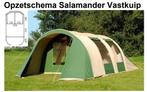 Tunneltent Bardani Salamander familie tent, Ophalen, Zo goed als nieuw, Tot en met 4