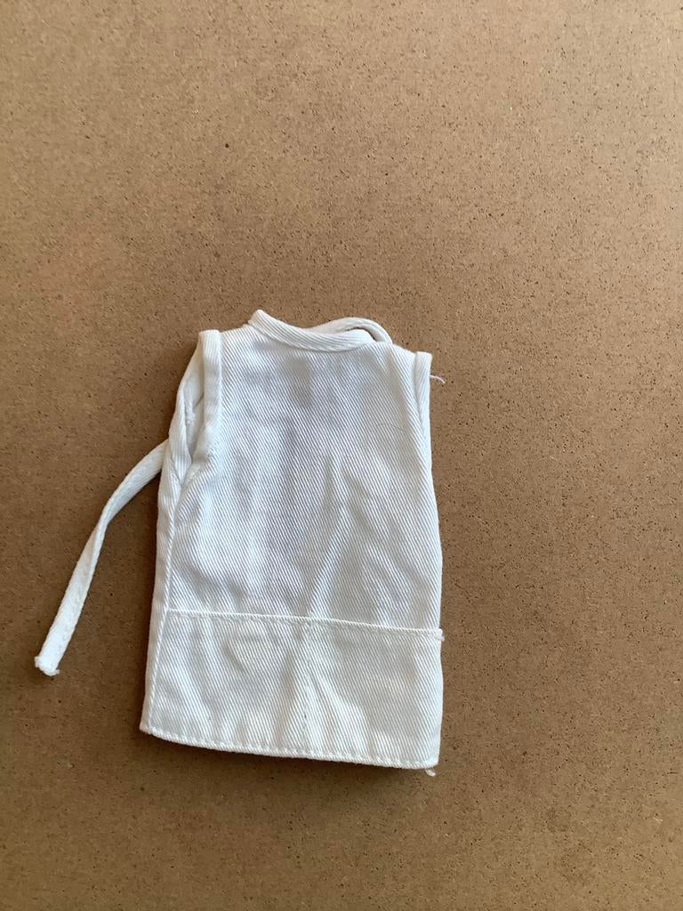 Dokters jas voor Barbie,vintage, Ophalen of Verzenden, Gebruikt, Kleertjes