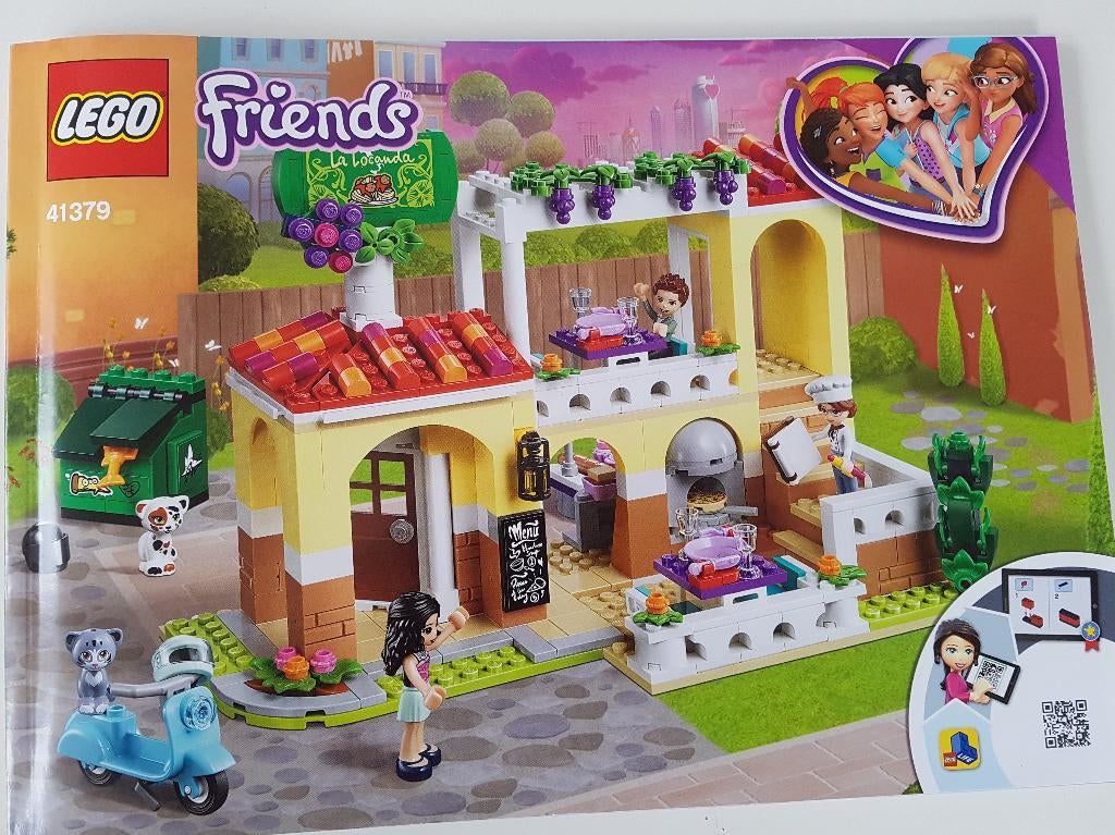Lego Friends 41379 City Restaurant, Compleet, Lego, Friends, Ophalen of Verzenden
