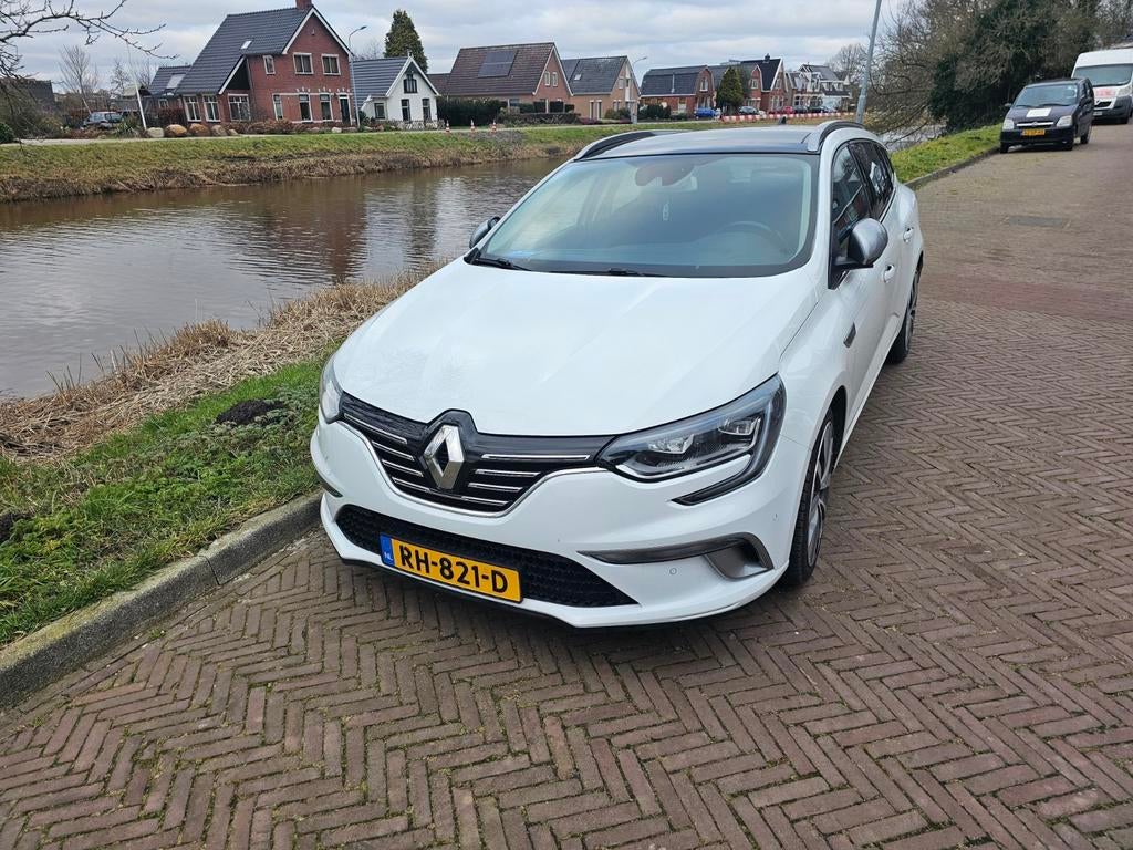 Renault Mégane 1.2 TCE 97KW EDC Estate 2017 GT-line, Bose ed, 4 cilinders, Origineel Nederlands, 19 km/l, Particulier