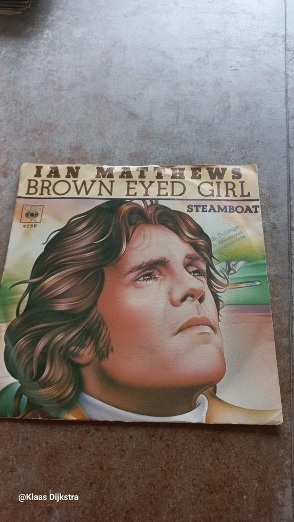 Ian Matthews - Brown Eyed Girl / Steamboat, Ophalen of Verzenden, Gebruikt, Pop