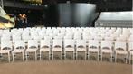 Trendy witte stapel stoelen (June) te huur grote aantallen, Ophalen of Verzenden, Zo goed als nieuw, Overige