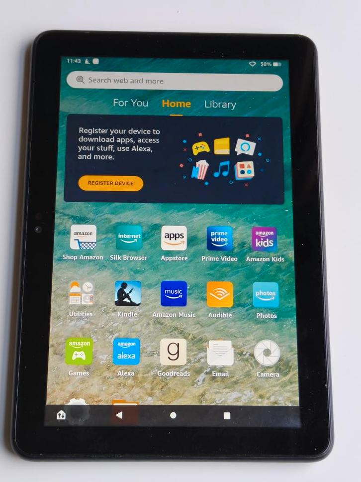 Fire HD 8 10e generatie ereader 64GB - Nette staat! (E311), Computers en Software, E-readers, Zo goed als nieuw, Ophalen of Verzenden