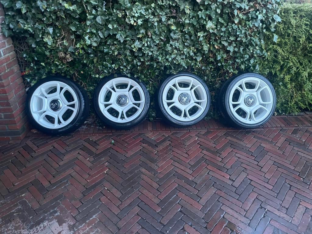 Fiat 500 Abarth Mugello II velgen hele mooie, Ophalen of Verzenden, Zo goed als nieuw
