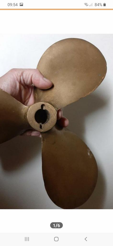 Scheepsschroef schroef 13 x 9, Watersport en Boten, Bootonderdelen, Ophalen of Verzenden, Motor en Techniek, Motorboot