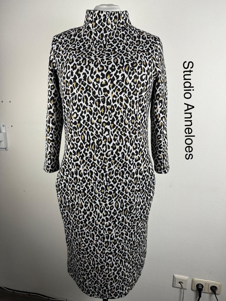 Studio Anneloes Jurk  (mt: 42) 4,1/9058, Studio Anneloes, Zwart, Studio Anneloes, Maat 42/44 (L)