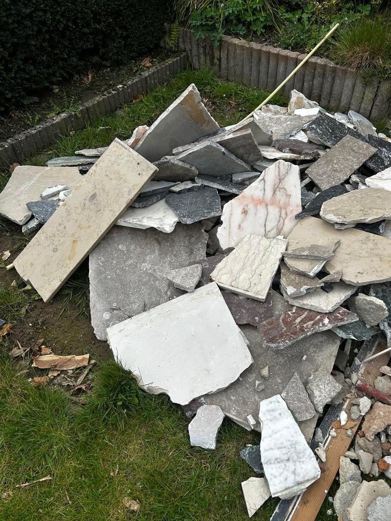 Natuursteen, Ophalen, 60 cm of meer, Hardsteen, Overige typen