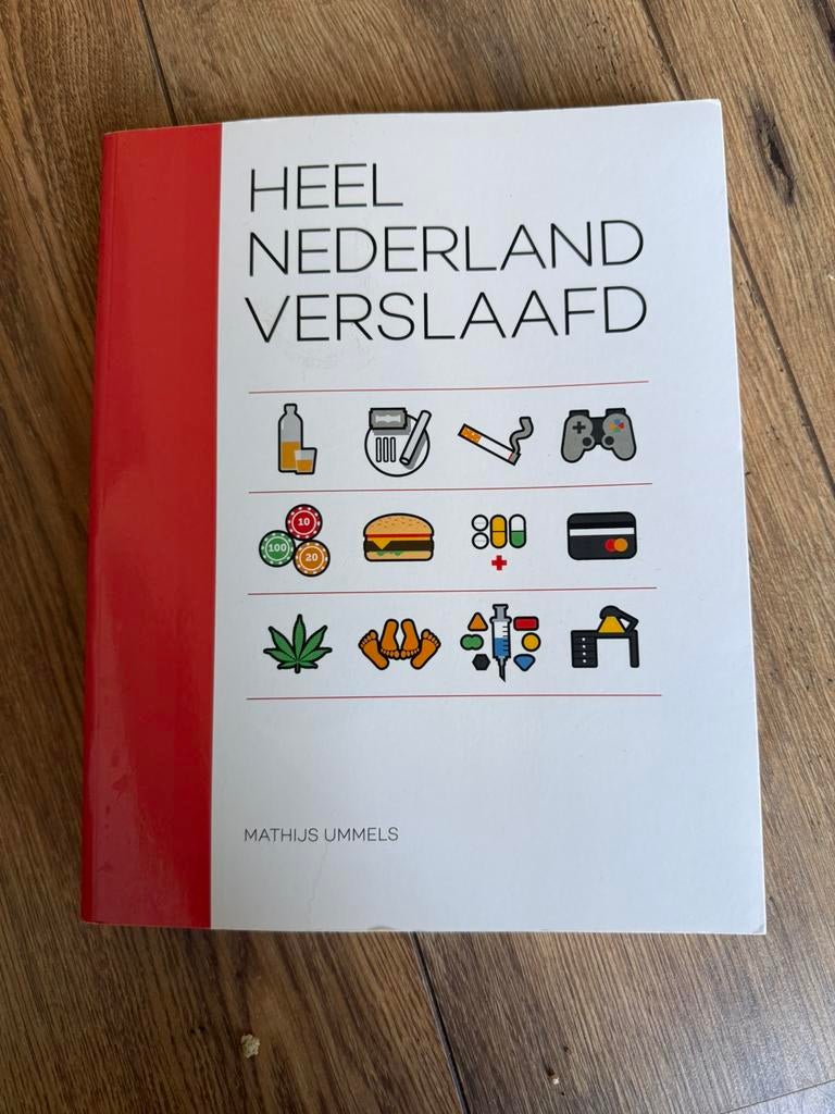 Heel Nederland verslaafd- Mathijs Ummels in nieuwstaat, Ophalen of Verzenden, Zo goed als nieuw, Ontwikkelingspsychologie
