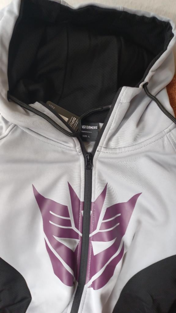 Jack Hoodie transformers Decepticons Megatron L, Verzamelen, G1, Ophalen of Verzenden, Zo goed als nieuw, Decepticons