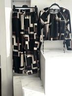 Primark dames twinset broek en crop top beige bruin s 36, Kleding | Dames, Verzenden, Zo goed als nieuw, Maat 36 (S)