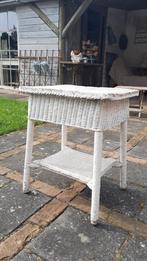 Lloyd loom tafeltje (nuzzelspul), Ophalen