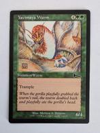 Yavimaya Wurm Urza's Legacy MTG Near Mint, Hobby en Vrije tijd, Verzamelkaartspellen | Magic the Gathering, Ophalen of Verzenden
