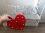 Mr & mrs lampjes, Ophalen of Verzenden, Zo goed als nieuw, Versiering, Geboorte of Huwelijk