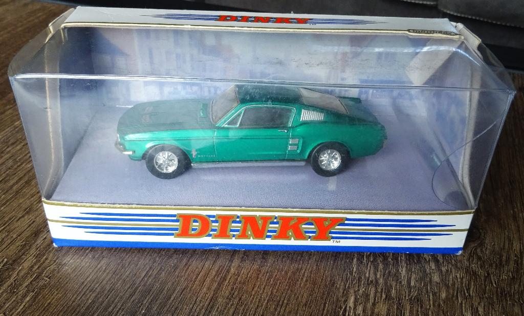 Dinky Toys Matchbox Ford Mustang 1967 Fast Back, Ophalen of Verzenden, Gebruikt, Auto, Dinky Toys