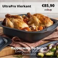Nieuwe Tupperware UltraPro Vierkant 2 Liter Ovenschaal, Ophalen of Verzenden, Nieuw