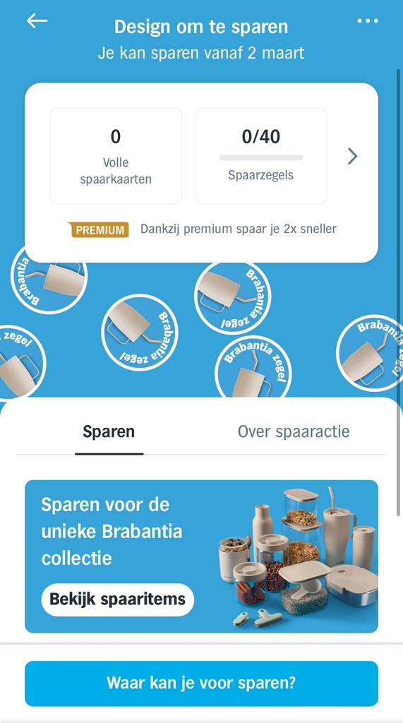 Gezocht: AH Brabantia zegels, Verzamelen, Supermarktacties, Albert Heijn, Ophalen