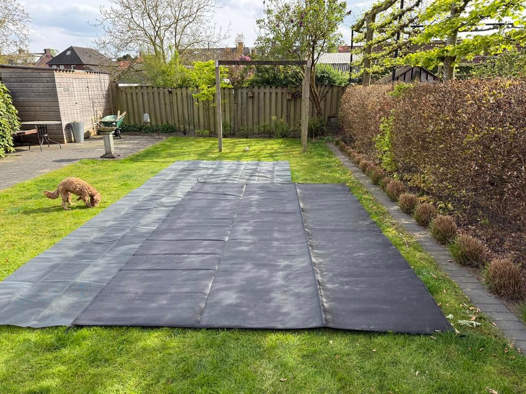Tenttapijt 4 x 2,5 meter zwart - Travelife, Ophalen of Verzenden, Zo goed als nieuw