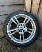 BMW Style 400M 18 inch breedset Hankook, 18 inch, Gebruikt, 255 mm, Banden en Velgen