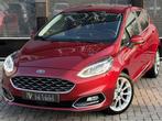 Ford Fiesta 1.0 EcoBoost Vignale Aut Full Option B&O ACC Cam, 101 pk, Gebruikt, Zwart, Leder en Stof