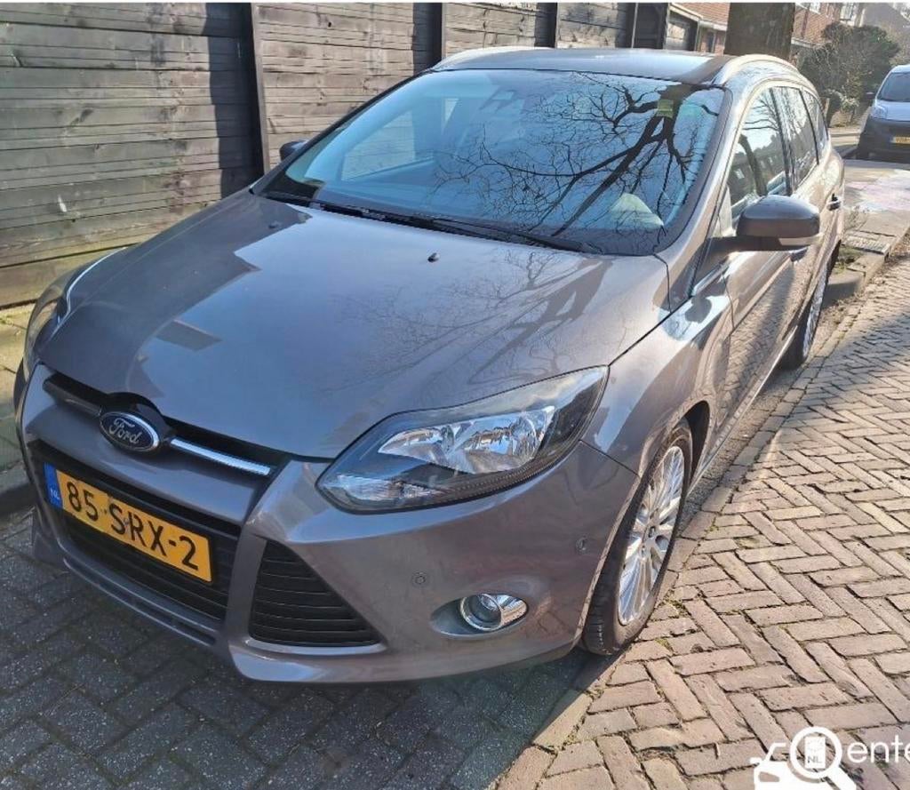 Ford Focus 2.0 Tdci 103KW Wagon Powersh 2011 Bruin, Auto's, Ford, 4 cilinders, Bruin, Origineel Nederlands, Stationwagon