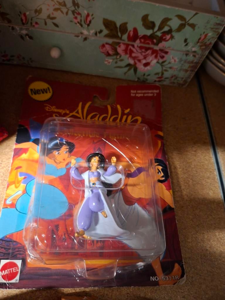 Disney Aladdin actiefiguur Mattel - Nieuw in verpakking, Ophalen of Verzenden