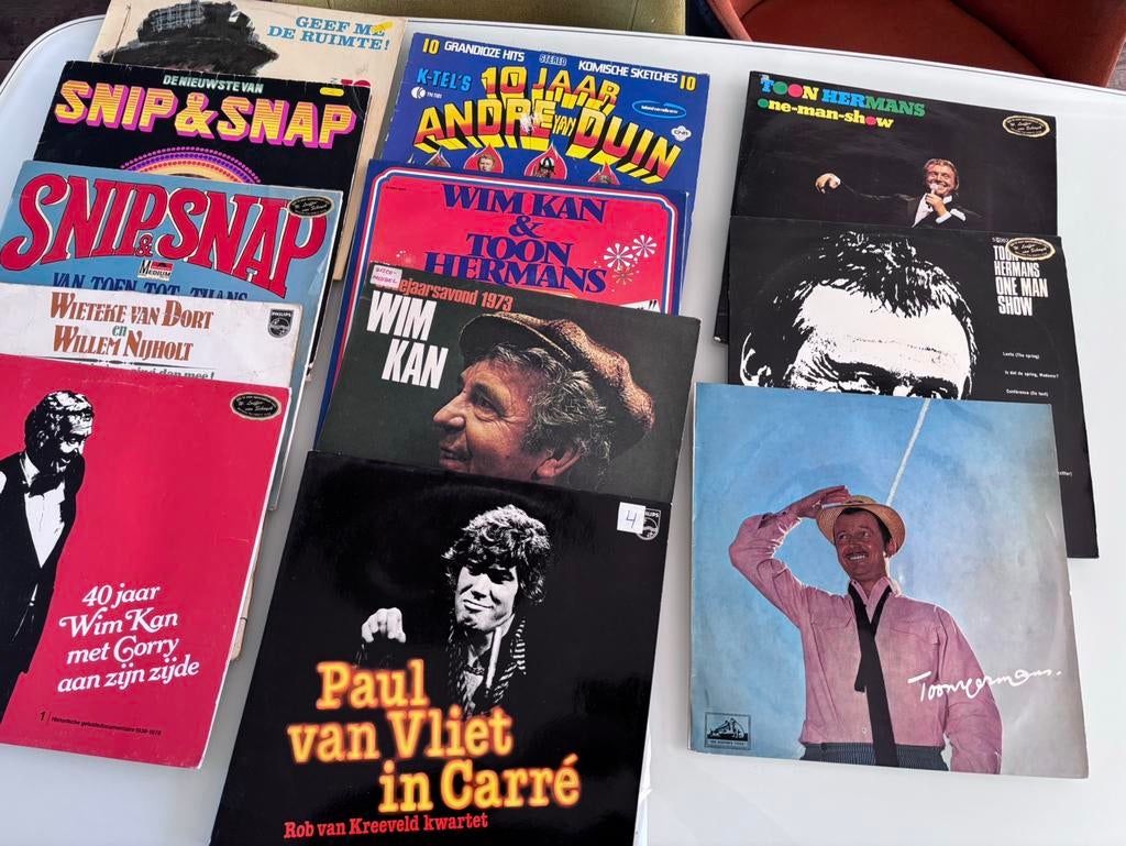 Vinyl 12 lp’s nederlandse cabaret/theater, Verzamelen, Ophalen of Verzenden, Zo goed als nieuw, Cd of Plaat