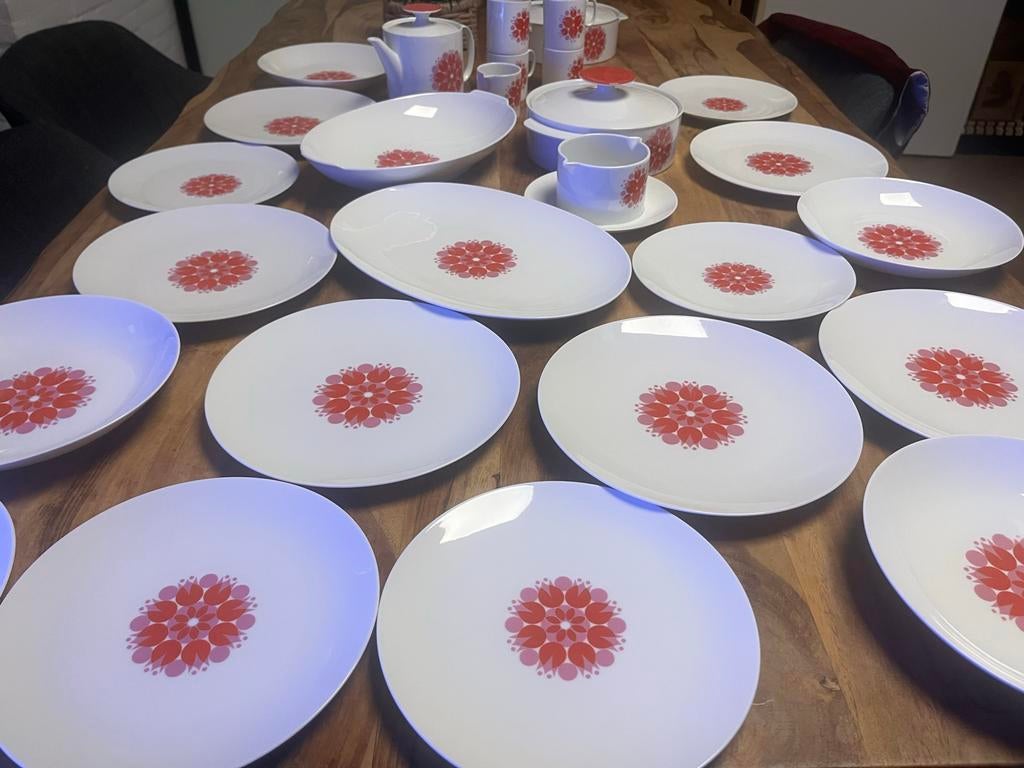 Rosenthal Thomas Porselein Servies -  Retro Art Deco stijl, Ophalen of Verzenden