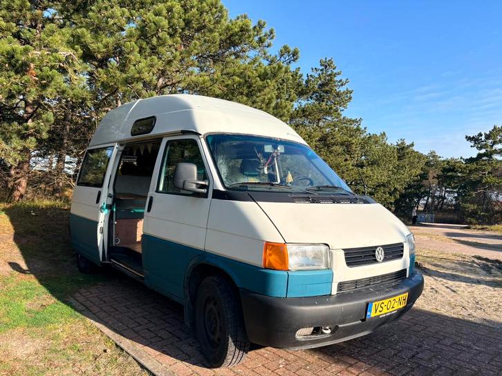 Volkswagen camper T4 hoogdak (L2, LWB) | Nieuwe foto's!, Caravans en Kamperen, Campers, Particulier, tot en met 4, Buscamper of Camperbus