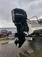 Mercury 75pk topstaat langstaart powertrim, Elektrische start, Ophalen of Verzenden, Zo goed als nieuw, 30 pk of meer