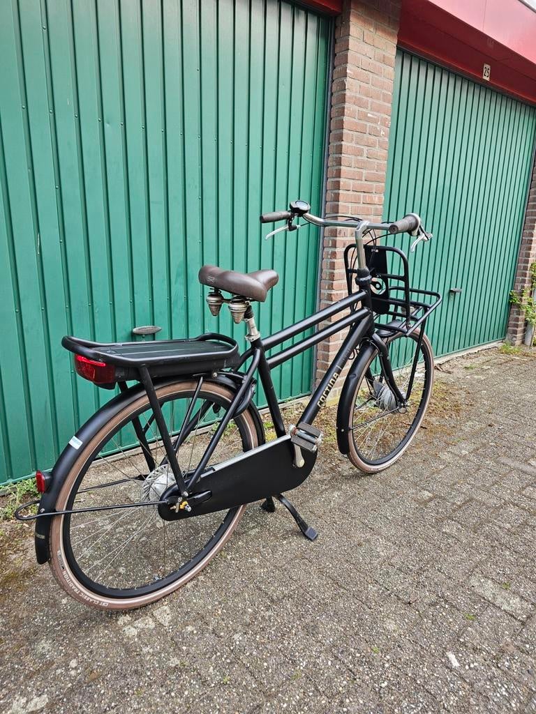 Cortina U4 Transporter Elektrische Fiets Herenfiets Z.G.A.N, Fietsen en Brommers, Elektrische fietsen, Zo goed als nieuw, 51 tot 55 cm
