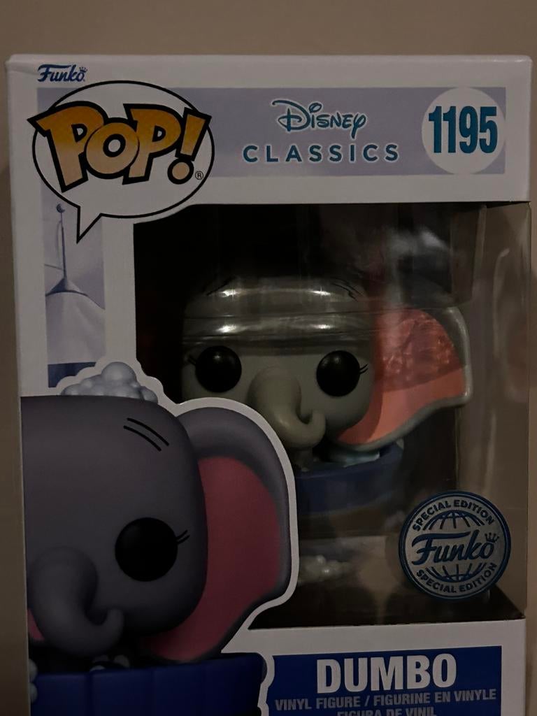 Funko pop dumbo 1195 disney classic special edition, Ophalen of Verzenden, Zo goed als nieuw