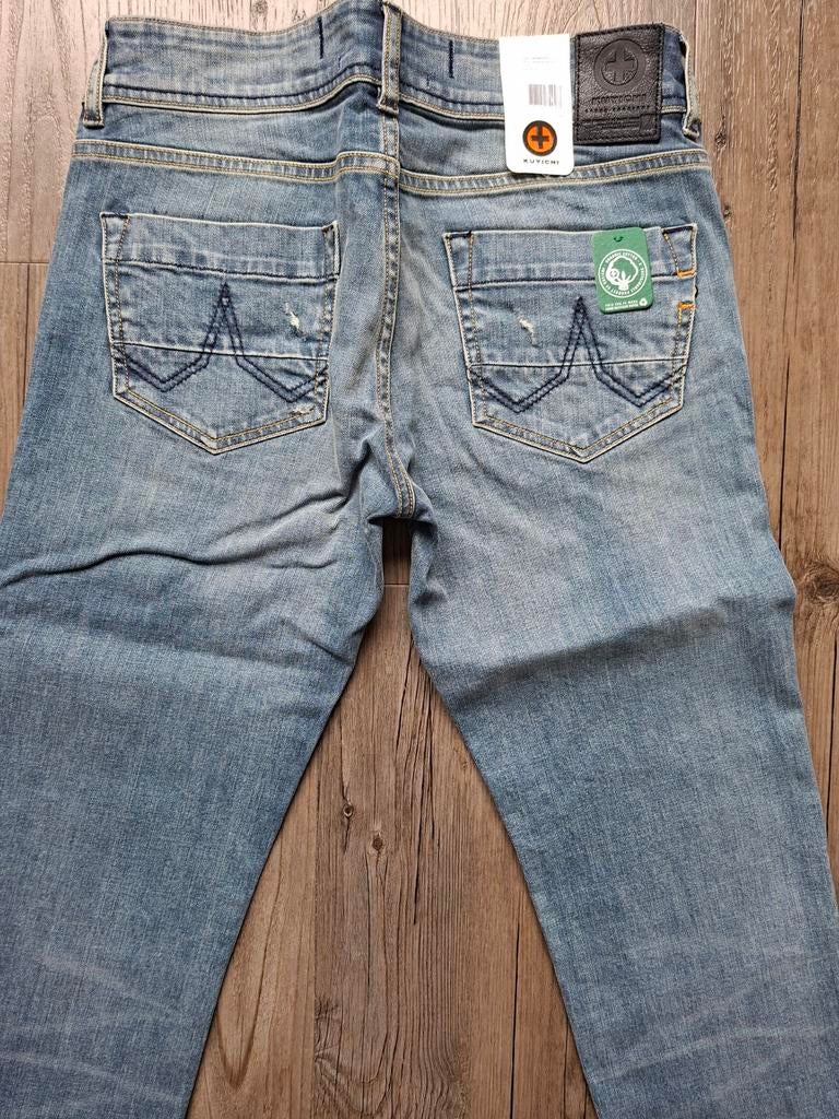KUYICHI Linda mid-slim jeans W28 L34, Blauw, KUYICHI, Nieuw, Ophalen of Verzenden