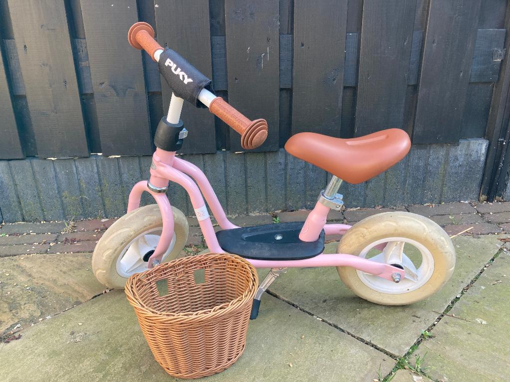 Puky loopfiets retro, Kinderen en Baby's, Speelgoed | Buiten | Voertuigen en Loopfietsen, Ophalen, Gebruikt, Loopfiets