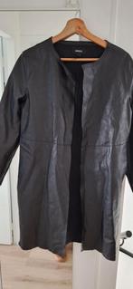 Zwart leren jasje/blazer van Mexx, maat 38, Ophalen of Verzenden