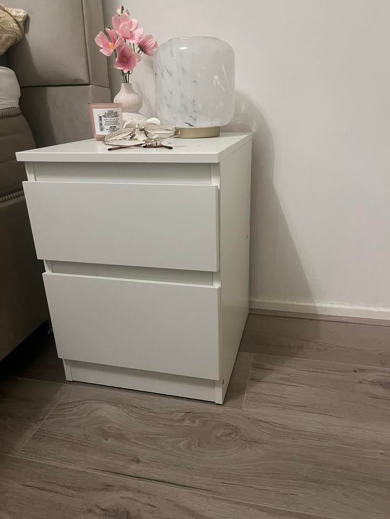 Kullen nachtkastjes Ikea 2x, Huis en Inrichting, Ophalen, Minder dan 45 cm, Zo goed als nieuw, Minder dan 55 cm