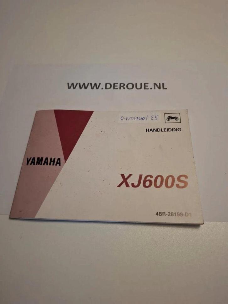 26 0WNERS MANUAL YAMAHA XJ600S 1991 USED, Motoren, Handleidingen en Instructieboekjes, Yamaha, Ophalen of Verzenden
