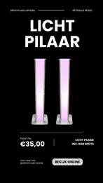 Lichtpilaren met RGB spots te huur, Ophalen, Gebruikt, Licht, Kleur