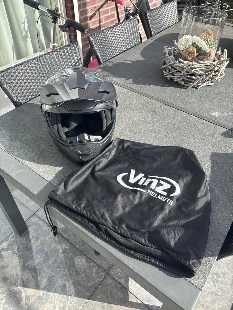 Zo goed als nieuwe brommerhelm met zonnevizier, Ophalen, Zo goed als nieuw