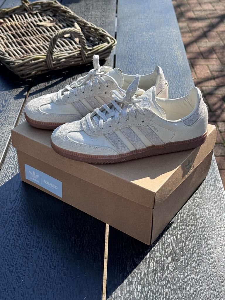 Adidas Samba OG Naked Copenhagen, Ophalen, Beige, Sneakers of Gympen, Zo goed als nieuw