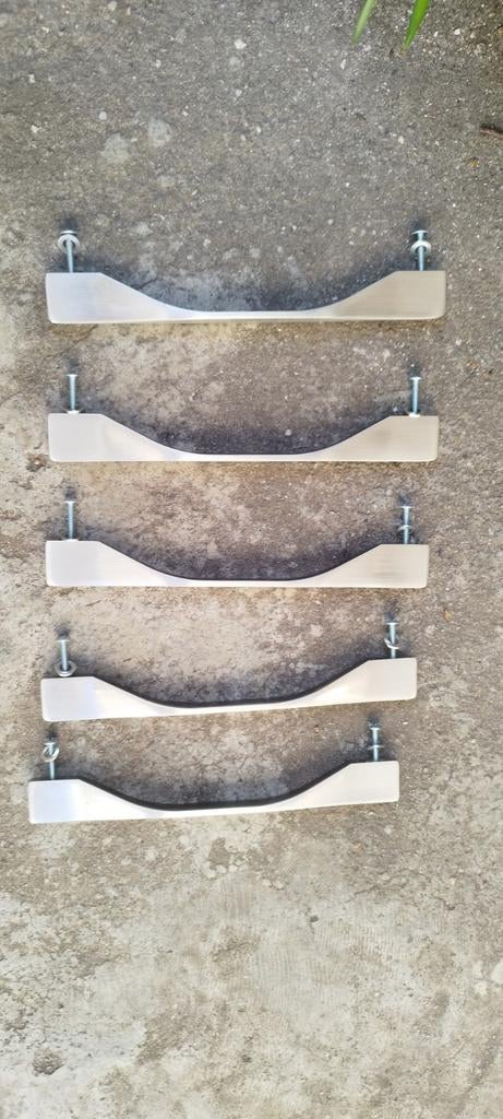 5x RVS keuken handgrepen 192 mm kastgrepen, Ophalen, Minder dan 25 cm, Minder dan 50 cm, Minder dan 100 cm
