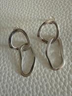 H138/Zilveren vintage SASB Zweden prachtige oorbellen, Gebruikt, Verzenden, X, Zilver