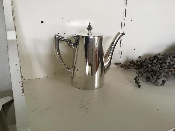 Verzilverd kannetje Art Krupp Berndorf, Antiek en Kunst, Antiek | Goud en Zilver, Verzenden