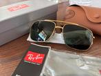 Ray Ban goudkleurig met groene glazen zonnebril RB3796, Zonnebril, Nieuw, Ophalen of Verzenden, Ray-Ban