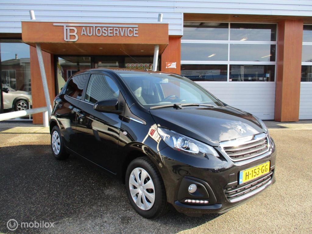 Peugeot 108 1.0 e-VTi Active, Auto's, Peugeot, Euro 6, Start-stop-systeem, 4 stoelen, Zwart