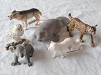 Schleich 6 Dieren Beelden / Koala / Wolf / Sneeuwuil etc, Verzamelen, Ophalen of Verzenden, Zo goed als nieuw, Dier